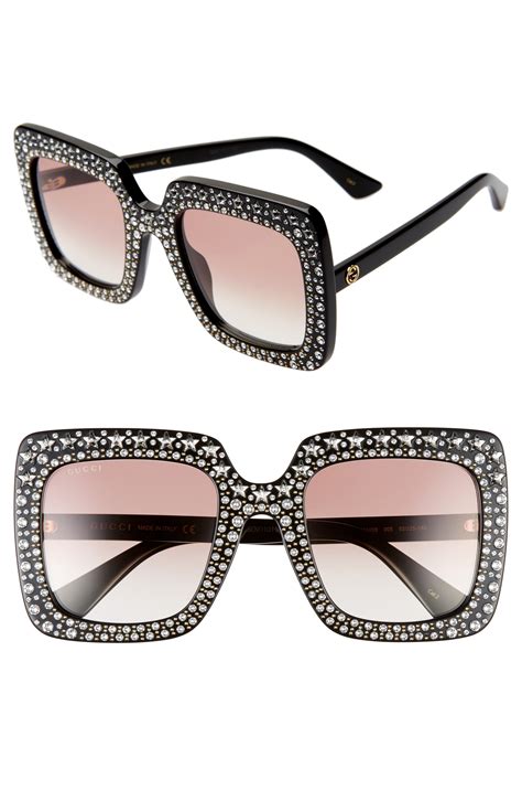 gucci crystal sunglasses replica
